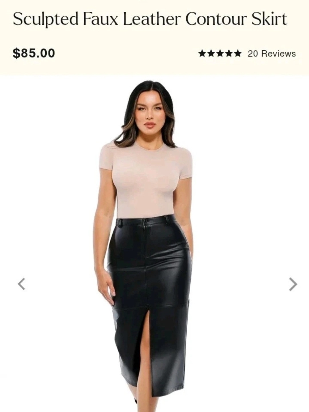 Popilush Faux Skirt Size Small
